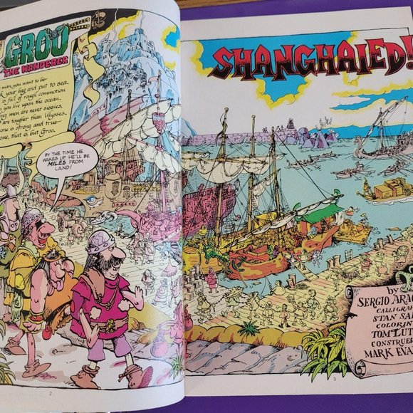 GROO THE WANDERER #5 Comic Book Pacific Comics 1983 Sergio Aragones TM7 - Picture 3 of 4